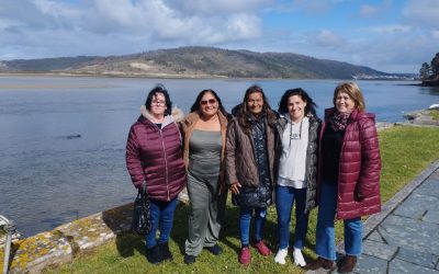 Las Mulleres Bravas de Honduras cierran su visita a Galicia tras una semana tendiendo puentes entre dos territorios unidos por la defensa de la vida